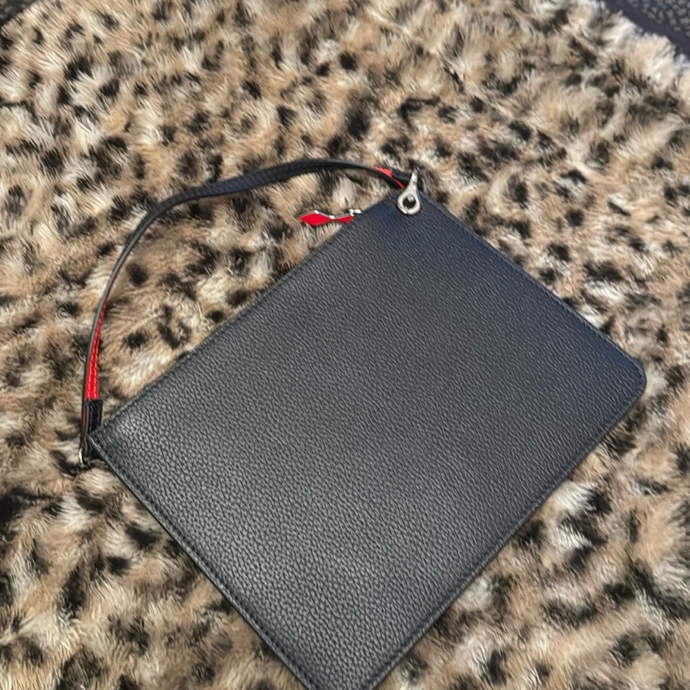 Christian Louboutin Cabata Calf Empire wristlet